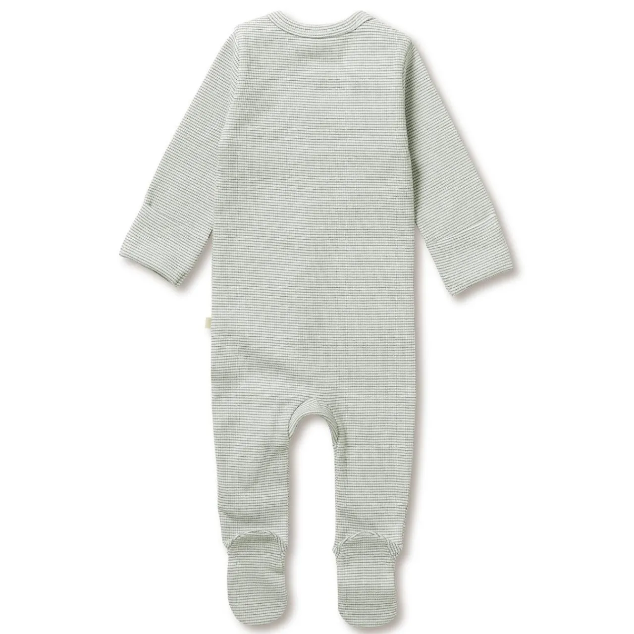 Sleepwear & Pjs*Wilson + Frenchy Wilson & Frenchy Organic Stripe Rib Zipsuit with Feet