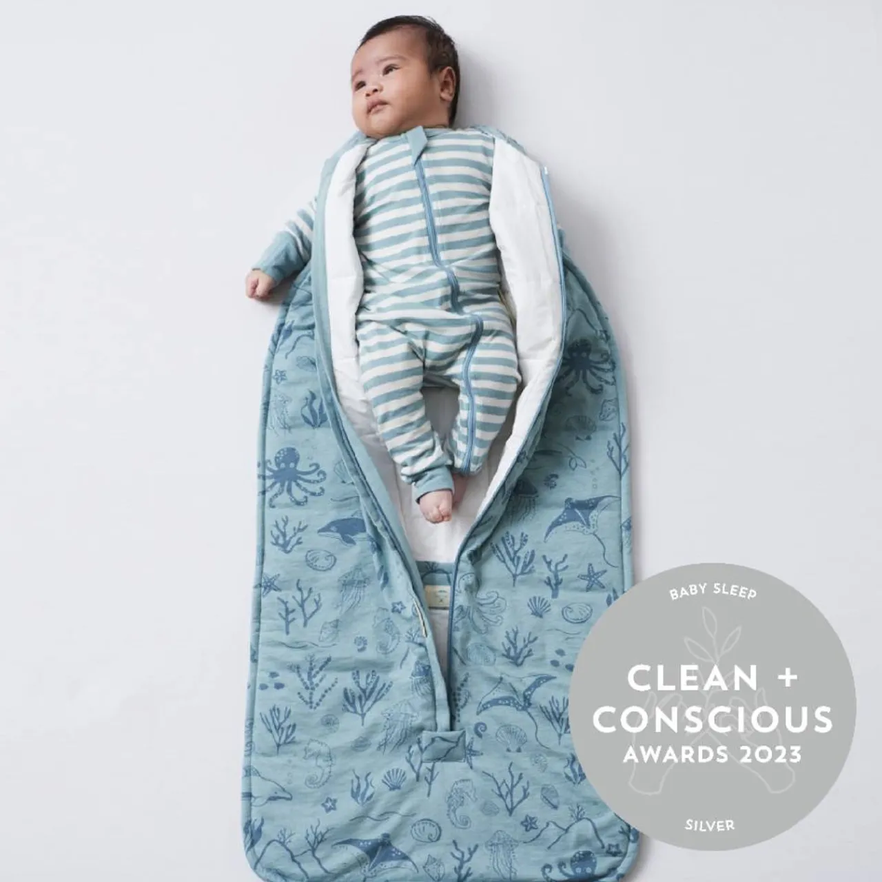 Winter Sleeping Bags*Woolbabe Duvet Front Zip Sleeping Bag