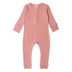 Sleepwear & Pjs|Merino Clothing & Sleepwear*Woolbabe Merino/Organic Cotton Long Sleeve Henley Suit - Daydream Collection