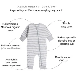 Sleepwear & Pjs|Merino Clothing & Sleepwear*Woolbabe Merino/Organic Cotton PJ Suit