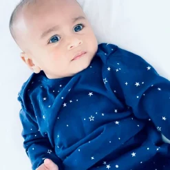 Sleepwear & Pjs|Merino Clothing & Sleepwear*Woolbabe Merino/Organic Cotton Gown - Limited Edition Tekapo Stars