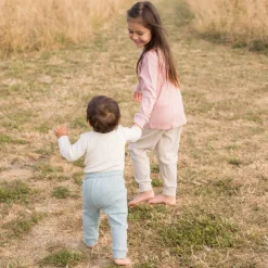 Tops & Pants|Merino Clothing & Sleepwear*Woolbabe Merino/Organic Cotton Long Sleeve Henley Top - Daydream Collection