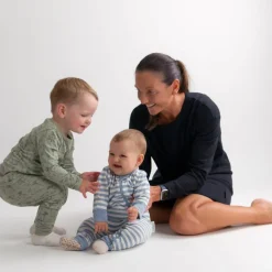 Grown Ups*Woolbabe Relax! Henley Long-Sleeve Nightie Solid Night