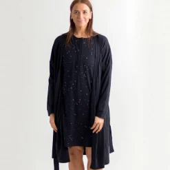 Gifts For Mum|Lounge Wear*Woolbabe Relax! Henley Nightie Night Stars