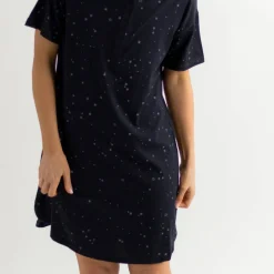 Gifts For Mum|Lounge Wear*Woolbabe Relax! Henley Nightie Night Stars