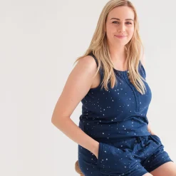 Gifts For Mum|Lounge Wear*Woolbabe Relax! Henley Tank