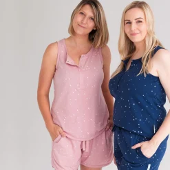 Gifts For Mum|Lounge Wear*Woolbabe Relax! Henley Tank