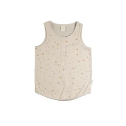 Grown Ups*Woolbabe Relax! Henley Tank - Sale Dune Sunburst