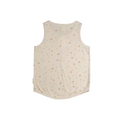 Grown Ups*Woolbabe Relax! Henley Tank - Sale Dune Sunburst