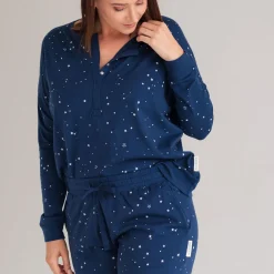 Gifts For Mum|Lounge Wear*Woolbabe Relax Henley Top