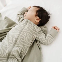 Sleepwear & Pjs|Sleeping Suits*Woolbabe X BO & KO Collab Pyjama Suit Flax Ngaru