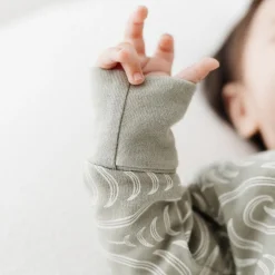 Sleepwear & Pjs|Sleeping Suits*Woolbabe X BO & KO Collab Pyjama Suit Flax Ngaru