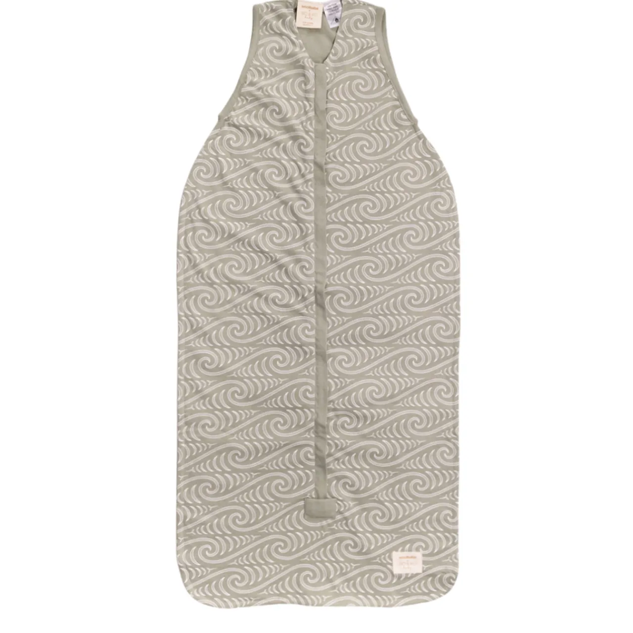 Mid Season Sleeping Bags*Woolbabe X BO & KO Collab 3 Seasons Front Zip Sleeping Bag Flax Ngaru