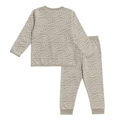 Sleepwear & Pjs*Woolbabe X BO & KO Collab Winter Pyjamas Flax Ngaru