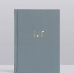 Gifts For Mum*Write To Me - IVF Journal Grey