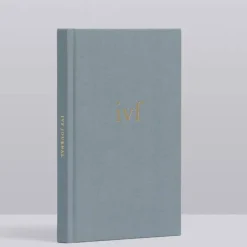 Gifts For Mum*Write To Me - IVF Journal Grey