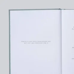 Gifts For Mum*Write To Me - IVF Journal Grey