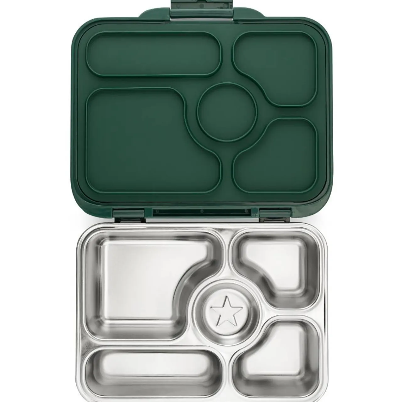 Lunchboxes, Snackboxes & Snack Bags*YumBox Presto Stainless Steel Bento Lunchbox Kale Green