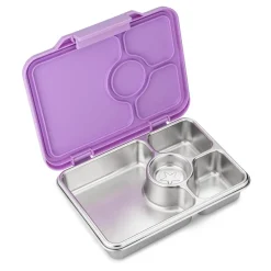 Lunchboxes, Snackboxes & Snack Bags|Lunch Boxes, Snack Boxes & Insulated Bags*YumBox Pret Stainless Steel 4 Compartment Bento Lunchbox