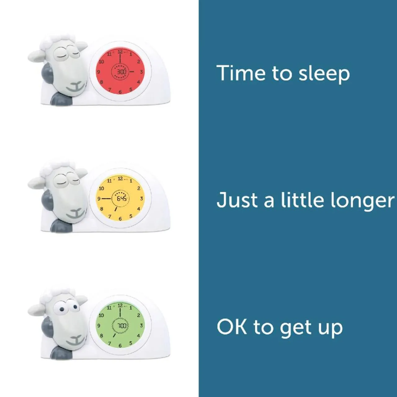 Trainer Clocks*Zazu Sam the Lamb Sleep Trainer